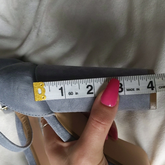 🌙🦋 Steve Madden | dusty blue heels size 8 - Picture 7 of 7